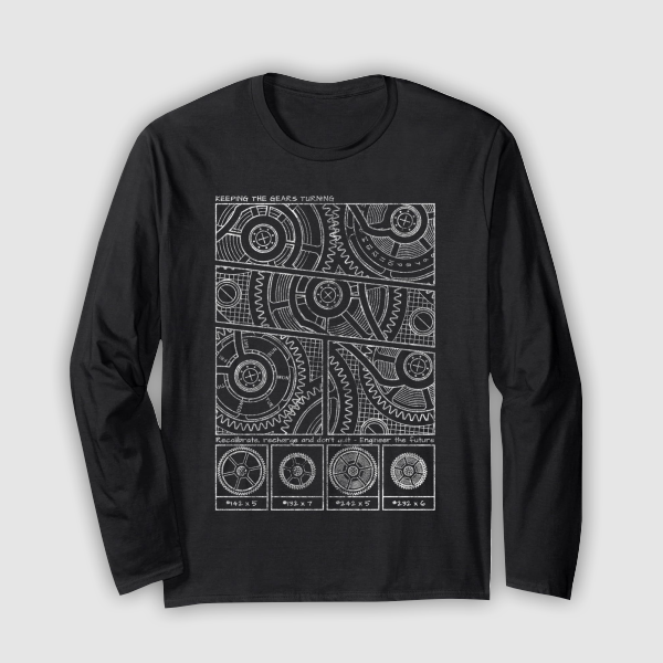 Tops & T-Shirts: Engineer Blueprint