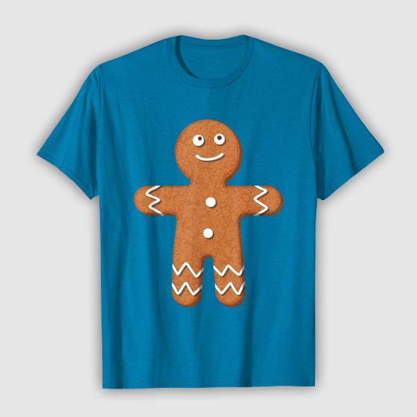 Top e top T-shirt: Omino di pan di zenzero (Uomo)