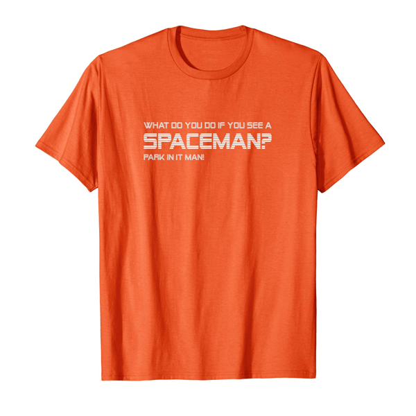 Tops & T-Shirts: Spaceman (Mens)